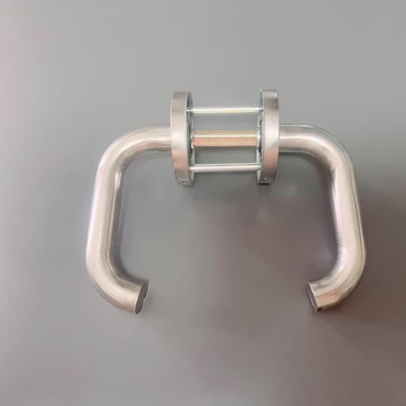 Stainless Steel Round Tube Fire Door Handle