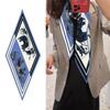 Brand Design Diamond Scarf Animal Printing Silk Scarf Woman Luxury Bandana Headband Hijab Foulard Neckerchief Shawl