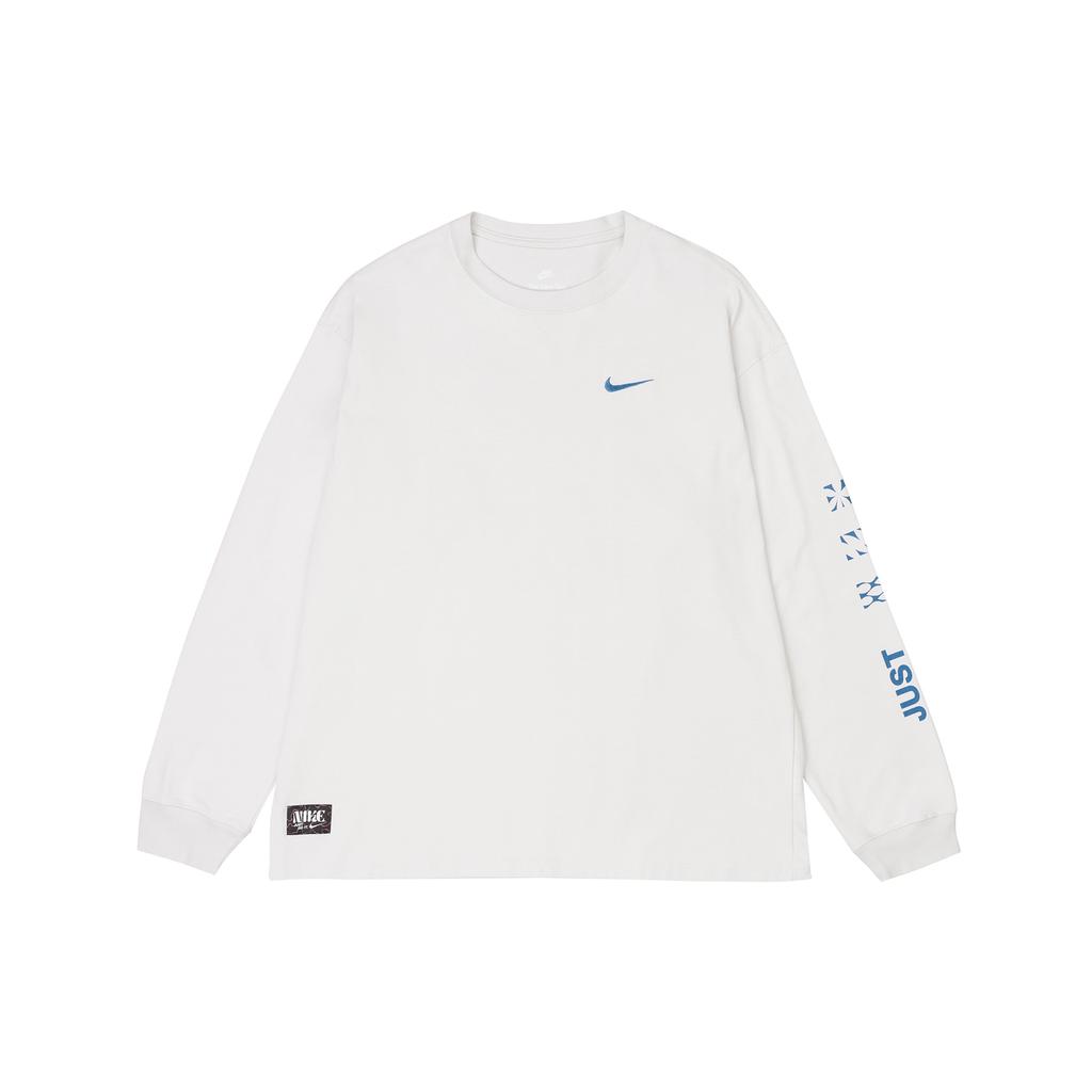 Nike T Shirts Men's White Crew Neck Moderate Straight Fit FJ7682-030