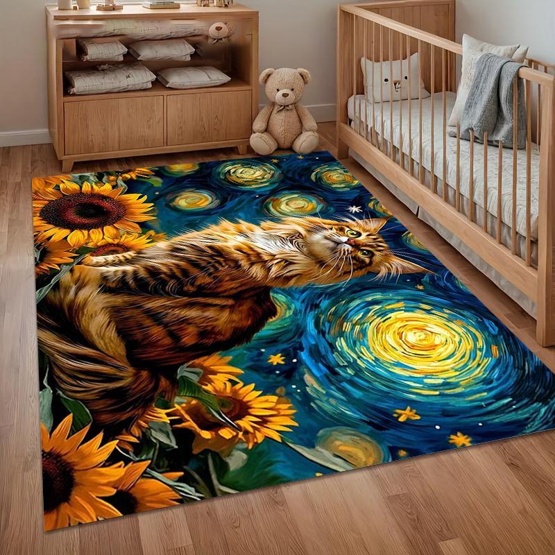 

Area Rug Carpet Soft Non Slip Rottweiler Dog Welcome Slogan Floor Mat for Bedroom Living Room Kids Room Home Decor Dorm Gift 40cm x 60cm