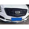 Dla Cadillac XTS XT5 XT6 ATS-L Emblemat z włókna węglowego Grill przedni samochodu Naklejka na tył Akcesoria zewnętrzne do tuningu samochodu