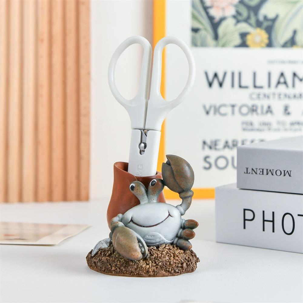 

Мультяшный попугай краб держатель для ручки многофункциональный настольный декор подарки на день рождения Crab