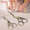 Stainless Steel Cutting Crane Sewing Scissors, Retro Bronze, with Two Sizes,   and Practical