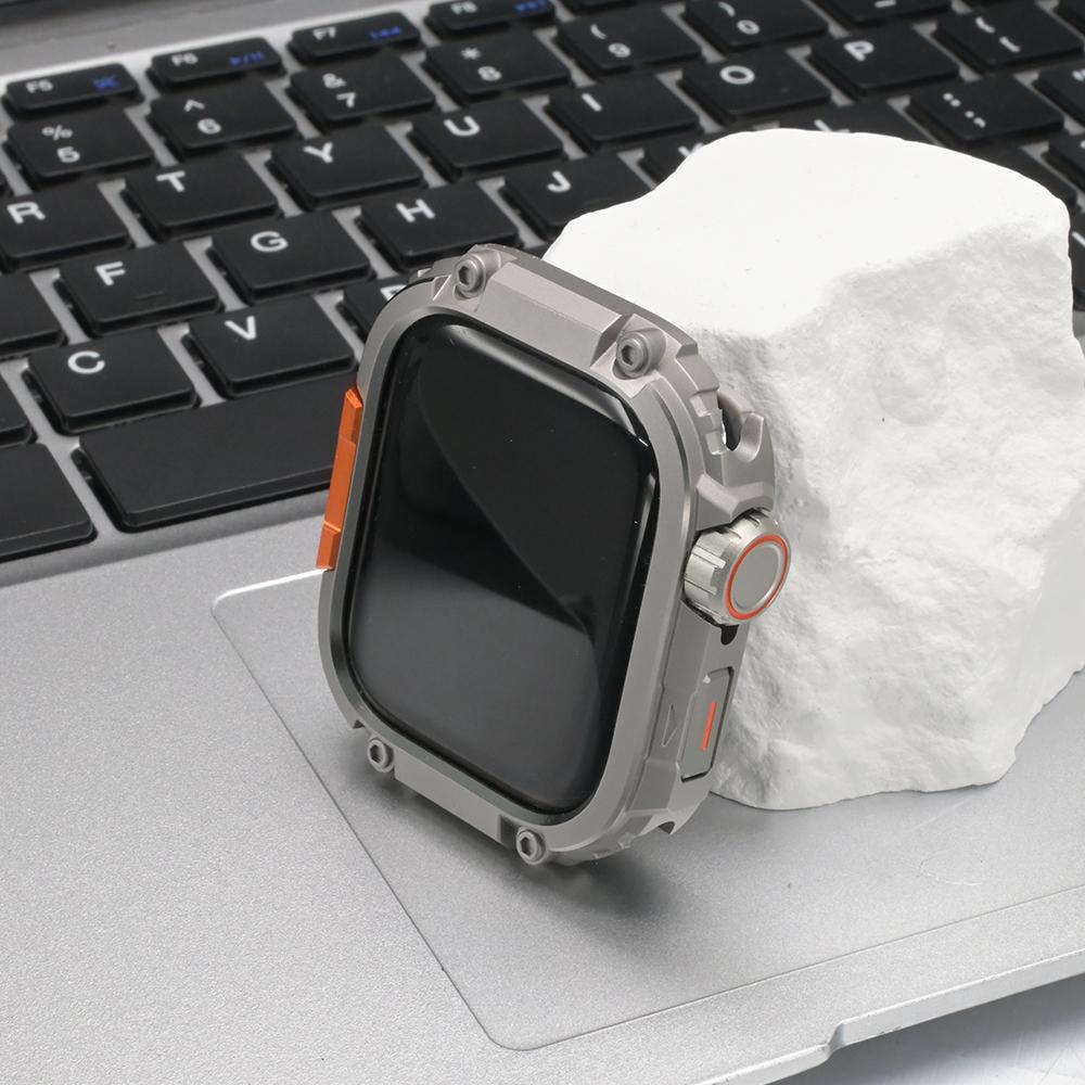 Stainless Steel Watch Case for Apple Watch Series 11 10 46mm Metal Frame Protection Shell Cover For iwatch 10 46MM Accessories