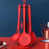 ORB Oriental Red Charm Silicone Utensil Set ORB-703