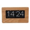 Auto Flip Desk Clock Innovative Minimalist Retro 24 Hours Automatic Digital Table Clock for Living Room Bedroom Study