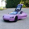 1:24 Tesla Roadster Super Car Alloy Car Model Wheel Steering Sound Light Collectibles Toy Birthday Gift C147