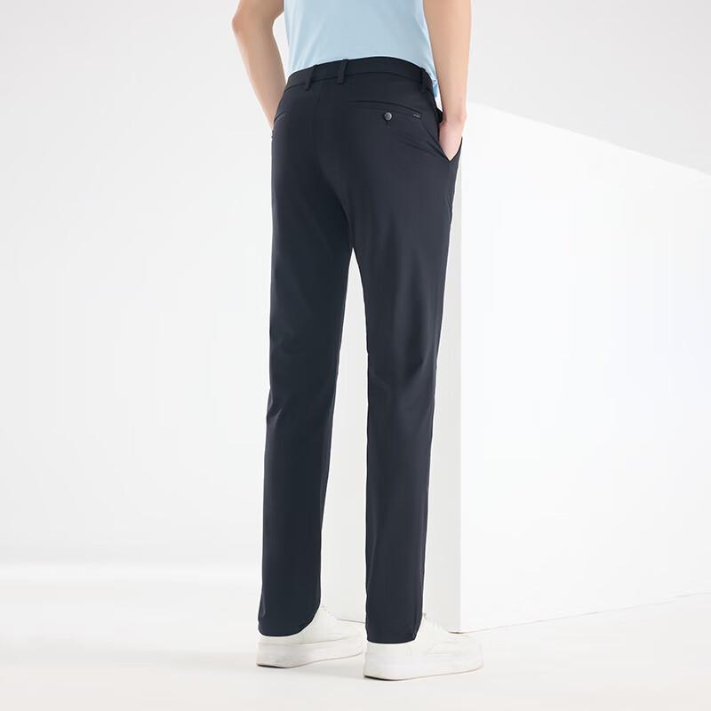 Fengmao Men's Business Casual Straight-Leg Pants
