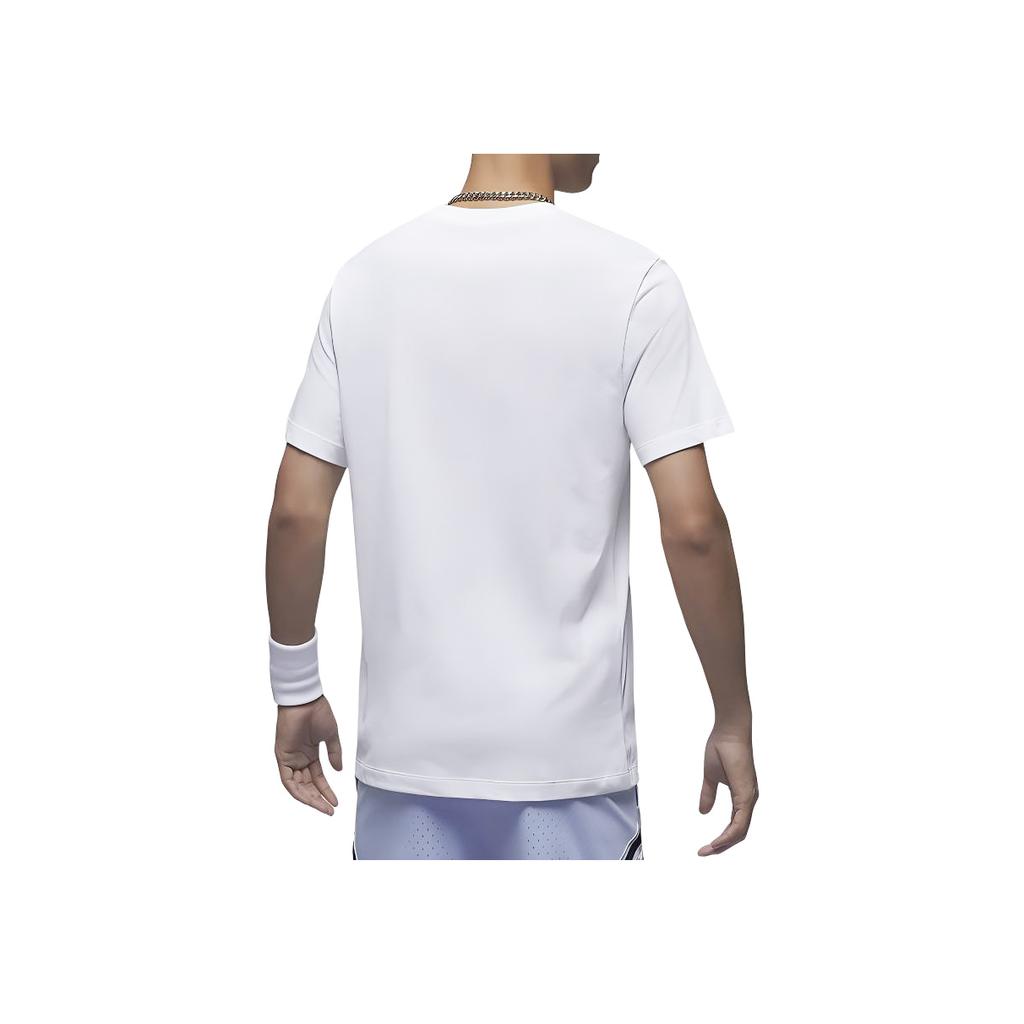 Jordan Comfortable Soft Pullover Round Neck Letter Logo Printed Short Sleeve T-Shirt Men T-Shirts White HF6070100