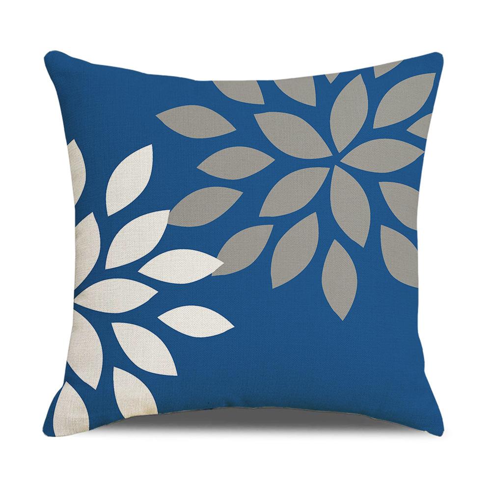 Nuova Copricuscino Decorativo Nordic Moderno Semplice in Lino Copricuscino per Divano con Motivo Geometrico