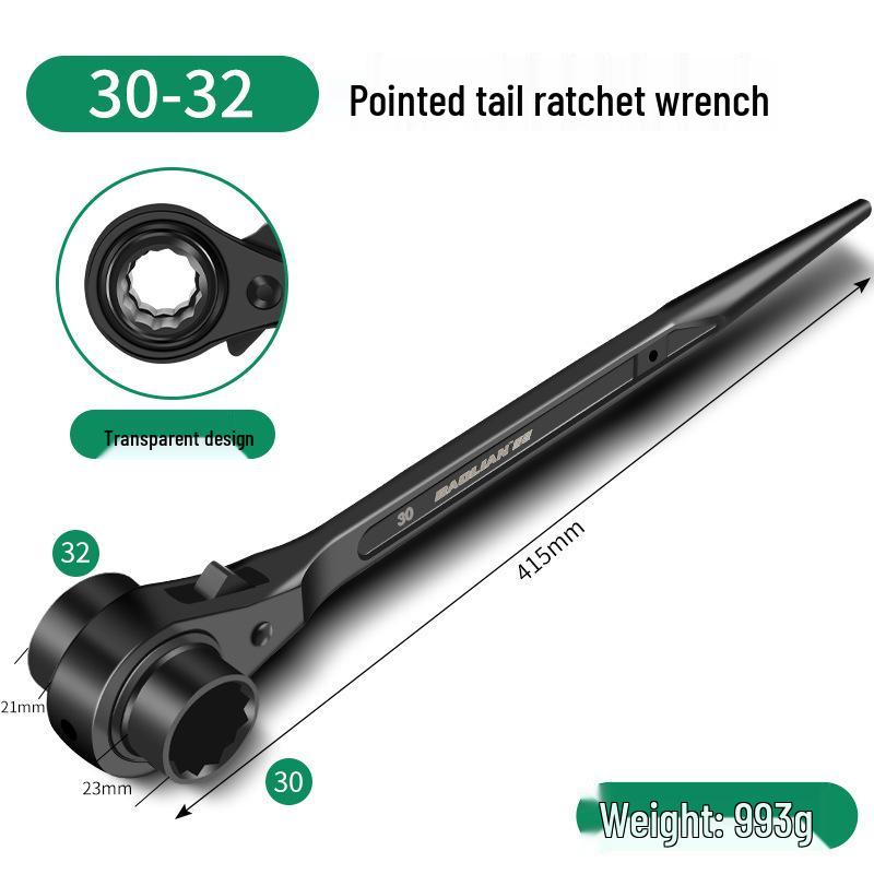 Dual Function Ratchet Wrench Set with Burr Wheel and Torx Socket
