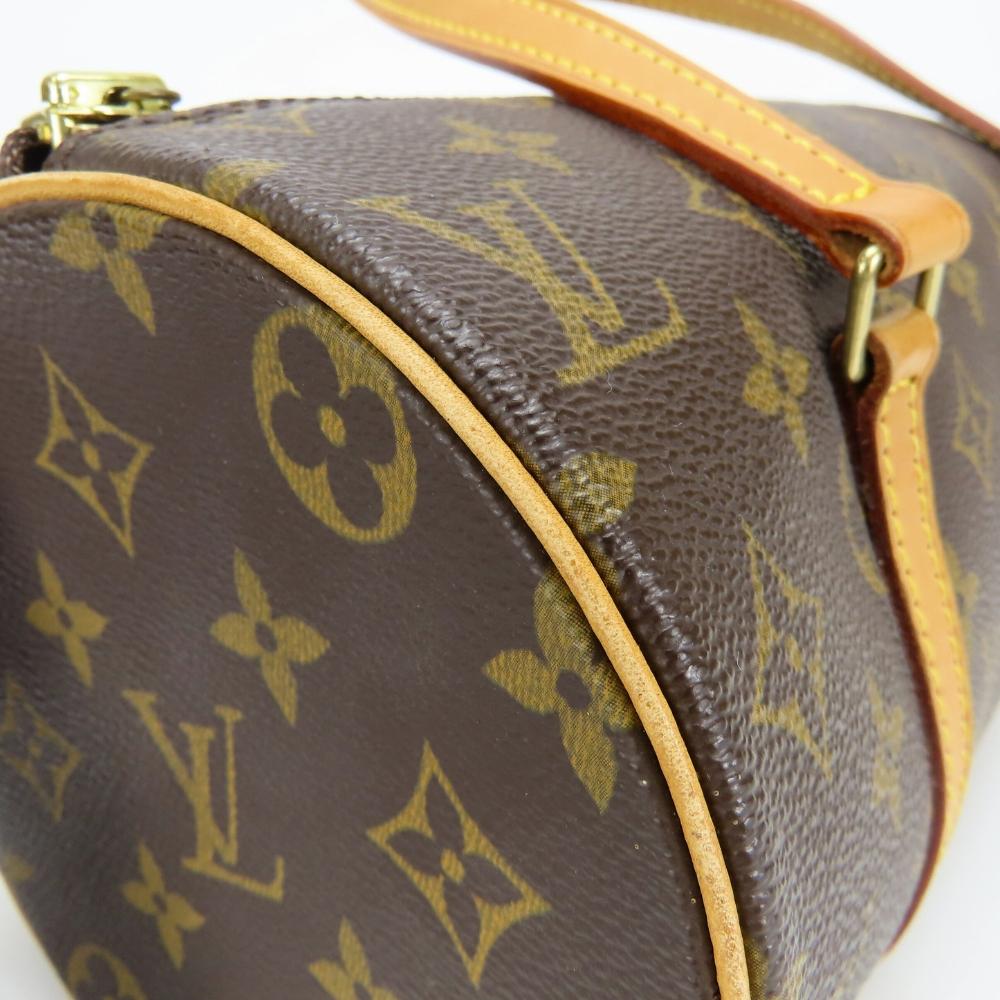 Used LOUIS VUITTON Handbag Papillon 26 M51386 Monogram/Nume leather Brown Everyday use