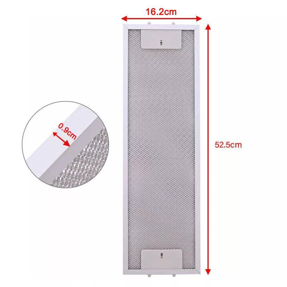 2pcs Replacement Aluminum Range Hood Filter 525 x 162 mm for BRS62X Models