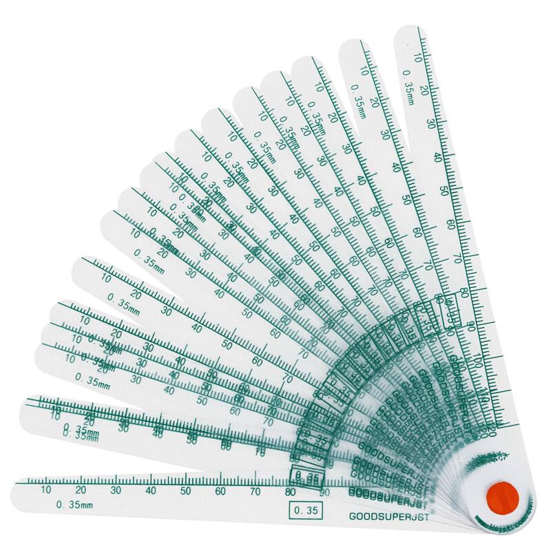 GOODSUPERJST Plastic Feeler Gauge Set