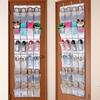 24 Pockets Non Woven Fabric Folding Hanging Door Closet Storage Bag Shoes Organizer