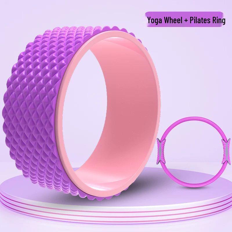 Yoga Wheel for Back Stretching and Flexibility
