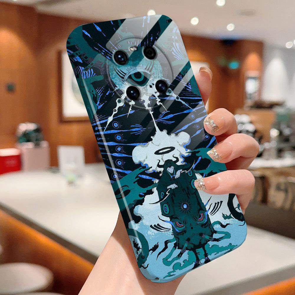 All-inclusive Film Phone Case Cartoon Fashion Design Hard Shell Full Cover Camera Protection Case for iPhone Huawei Honor Vivo Google