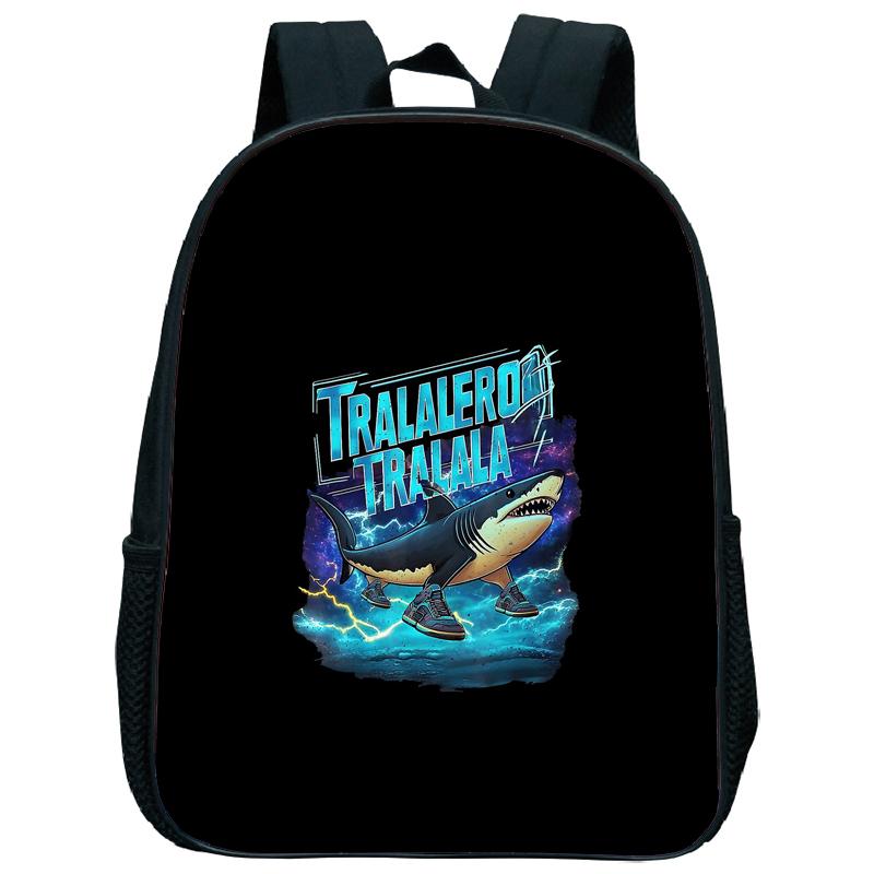 Tung Tung Tung Sahur Kindergartenrucksack Kinder Mini Italienischer Hirnfraß Kleinkind Schultaschen Jungen Tralalero Tralala Kindergartenrucksack