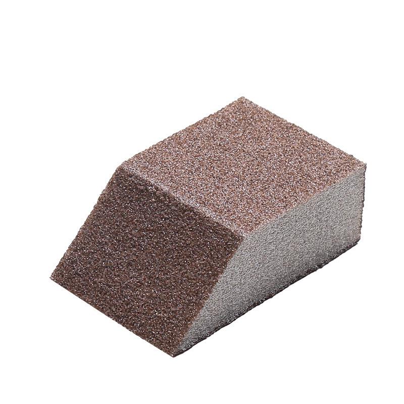 Gąbka do usuwania kamienia Diamond Sand, Dwustronna Magiczna Gąbka do Czyszczenia Miski z Czarnych Plam, Czyścik z Gąbki z Piaskiem Diamentowym