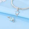 Copper Colorful Zircon Charm Bead Charms Pendants Compatible With Authentic Bracelets Do It Yourself Making Gift
