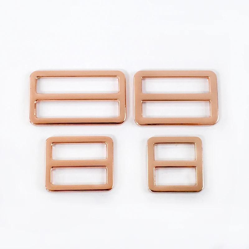 Meetee 20 stuks 20-50mm 16 kleuren metalen gesp webbing verstelgespen tasriem schuifring sluiting DIY leer hardware accessoires