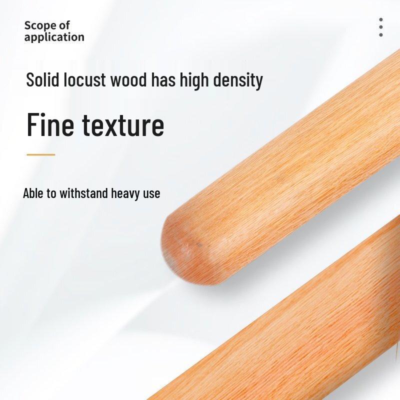 Jun Ding Ying Detachable D-Handle Wooden Tool Handles (2-Pack)