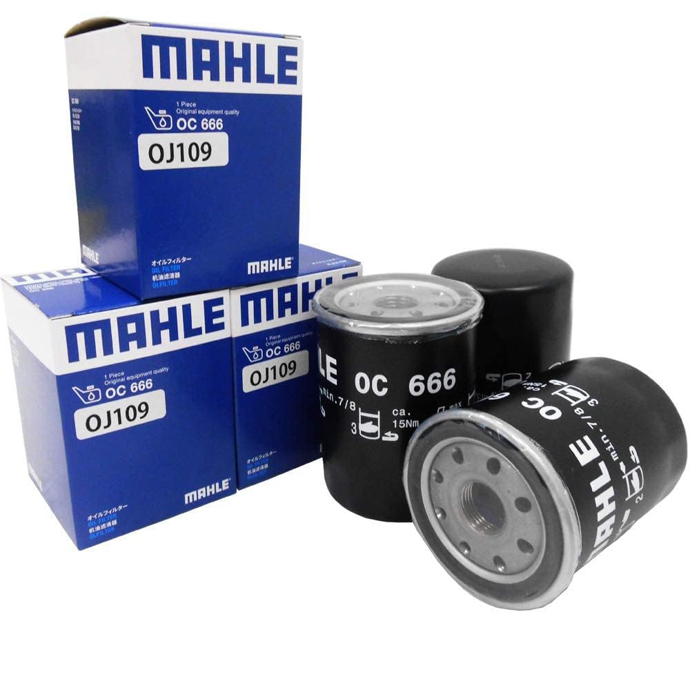 [Set of 3] MAHLE Mare Filter, Toyota Daihatsu MR2 RAV4 SAI Isis Avensis