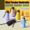 2026 New Mini Capsule Umbrella UV Protection UV Protection Small Pocket Rain Umbrella Ultra Light Dual Use Umbrella
