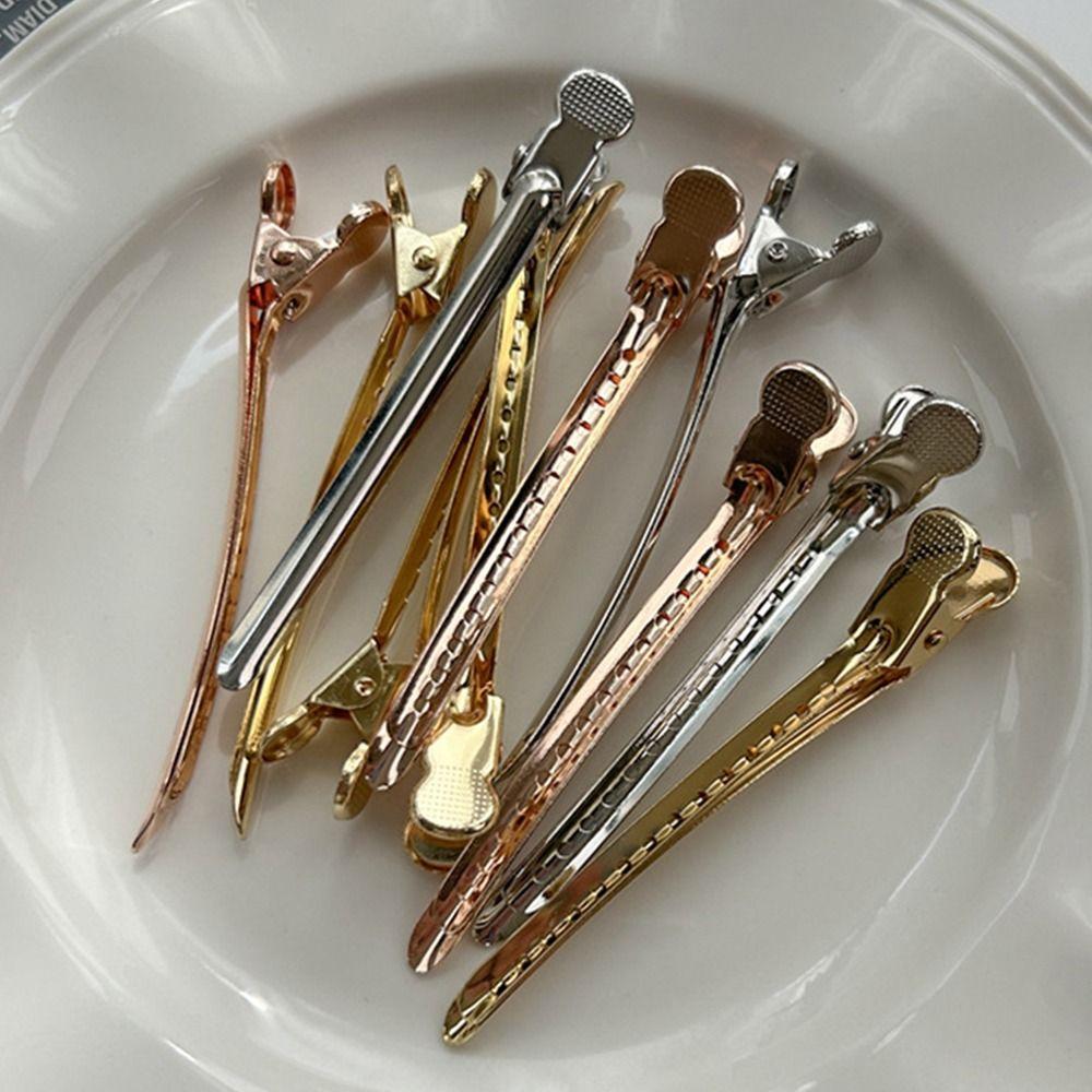 20Pcs DIY Hair Salon Fixed Clips Simple Alligator Hair Clips  Hair Accessory
