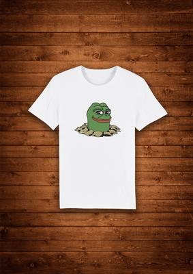 Diglett Pepe the Frog Meme / T Shirt Unique Design Street Wear Art Urban Graphic Tees Top