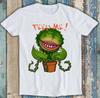 Feed Me Audrey II Seymours Little Shop Of Horrors Gift Tee Black T Shirt M1850
