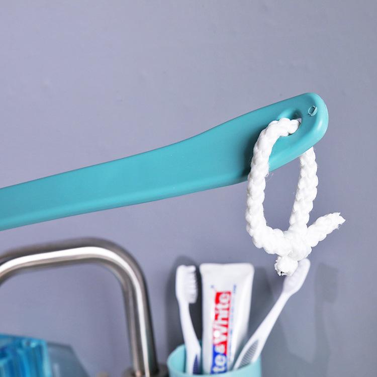 Large Long Handle Bath Rub Bath Bath Ball Flower, Bathroom Bath Brush Bath Rub Bath Brush Bath Rub Back with Lanyard