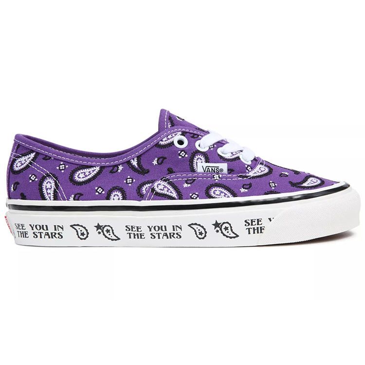 Our Legends x Vans Authentic 44 DX Mongoose - Purple Paisley Unisex Sneakers Cosmic-Rodeo-Purple VN0A7Q5CPRP