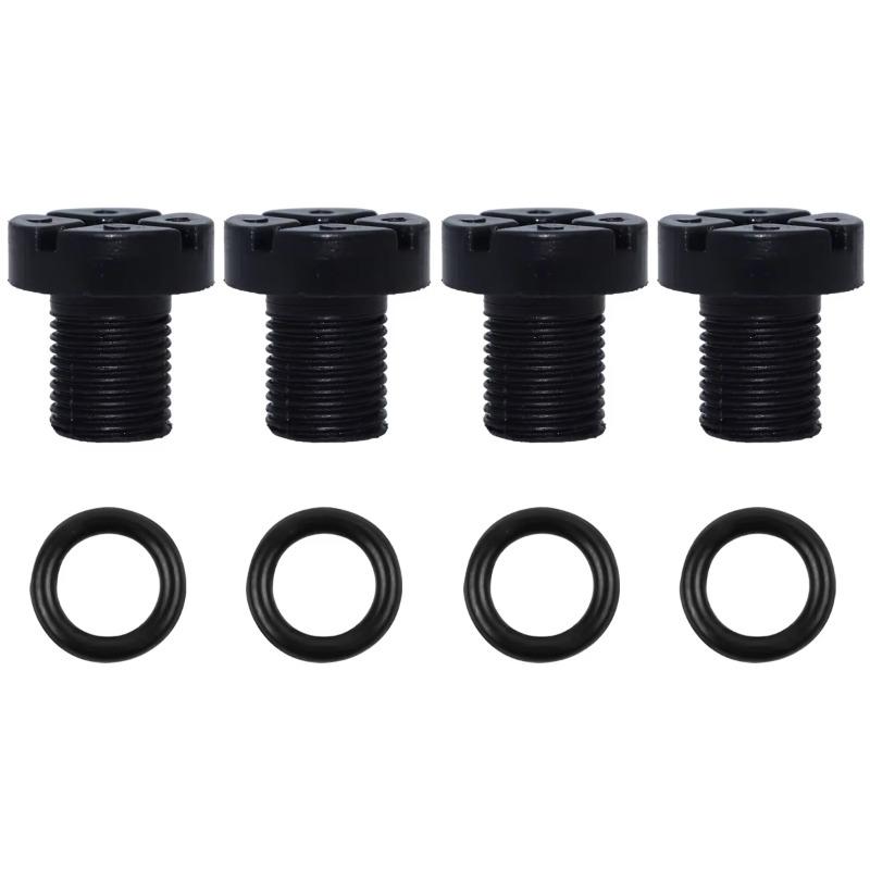17111712788 11537793373 Metal Radiator Coolant Expansion Tank Bleeder Screw for BMW E30 E31E36 E46 E34 E39 E53 4PCS plastic