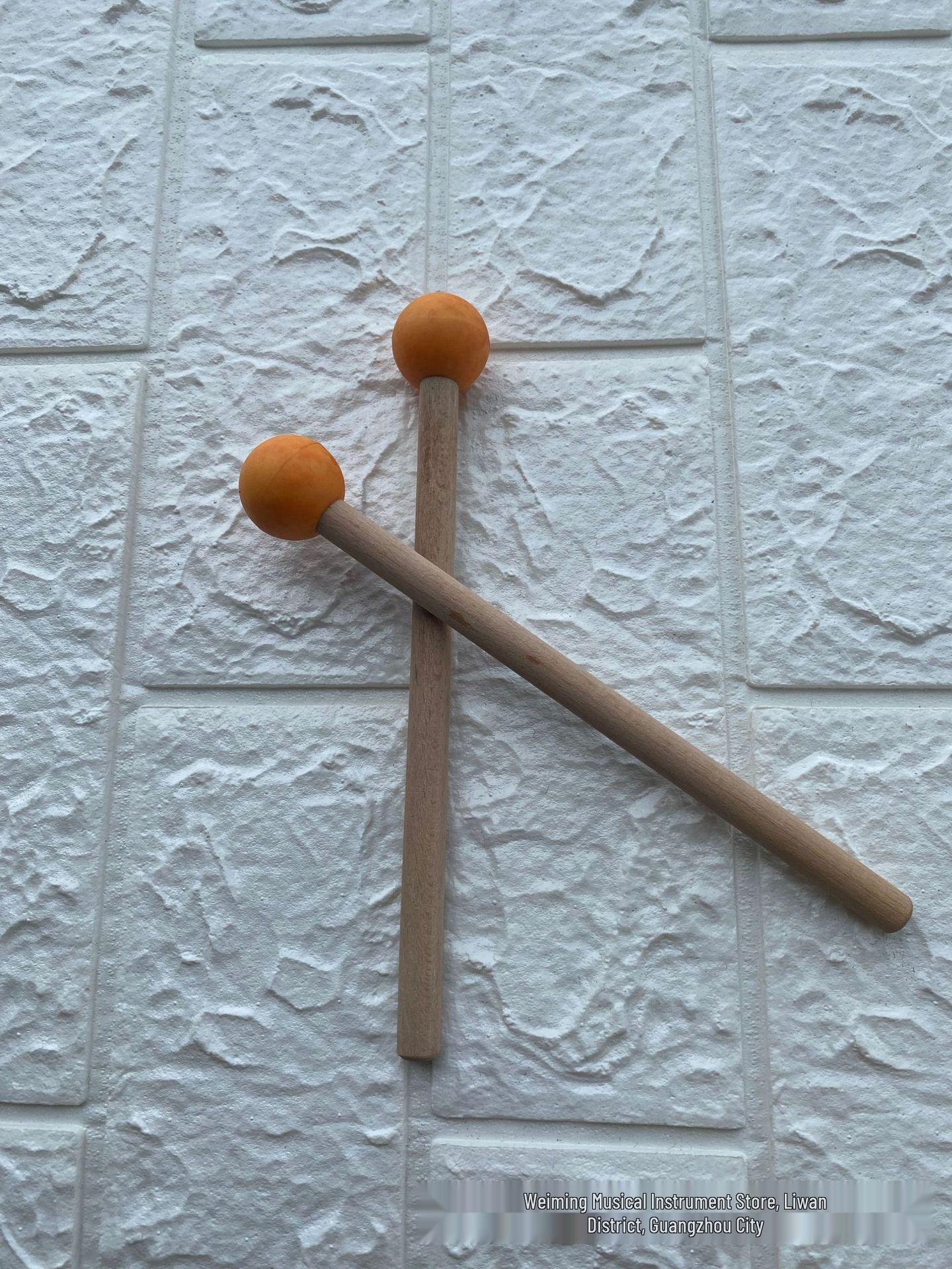 Orff Marimba Mallets & Tuning Tools: Forks, Hammers, Drumsticks for All Ages оранжевый