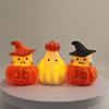 LED Ghost Pumpkin Night Light, Halloween Decor Tabletop Lamp, Glowing Atmosphere Decoration, Halloween Party Gift