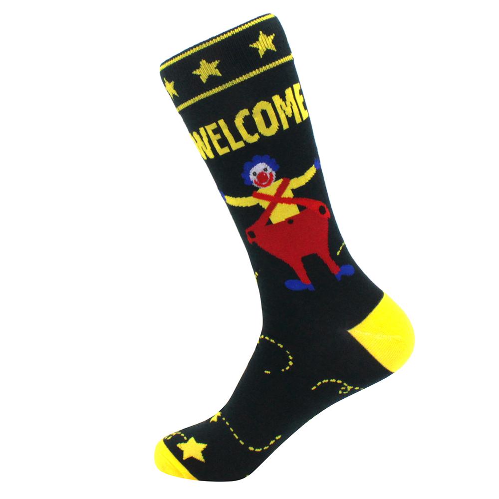 Fashion Funny Mens Socks Hip Hop Harajuku Kawaii Cartoon Cotton Socks Fruit Animal Beer Food Happy Casual Socks Gifts for Men