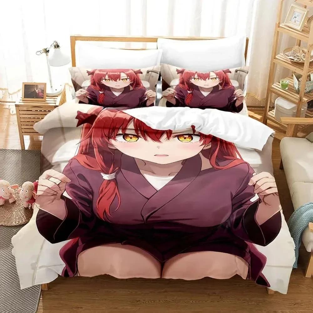 Comforter New 3D Anime Bed Beast Tamer Bedding Set Single Twin Full Queen King Size Bed Set Adult Kid Bedroom S