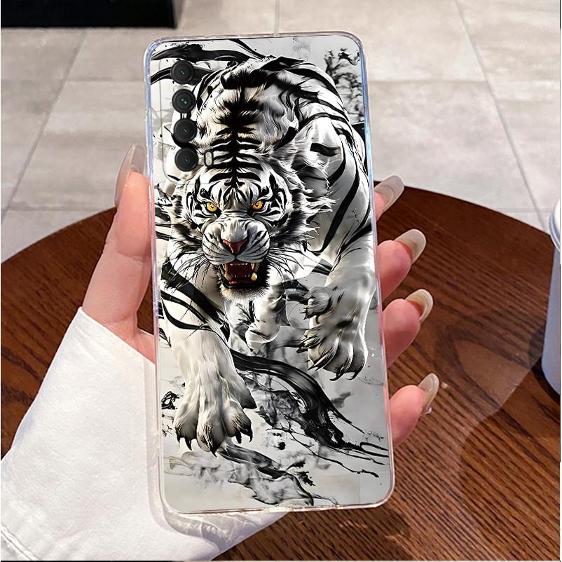 Für Huawei P Smart 2021 Hülle Niedliche Luxus Rückseite Für Huawei Y7a Psmart 2021 Handyhüllen Klar Weicher TPU Silikon Stoßfänger Coque
