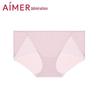 Aimer Women's Seamless Mesh Mid-Waist Briefs