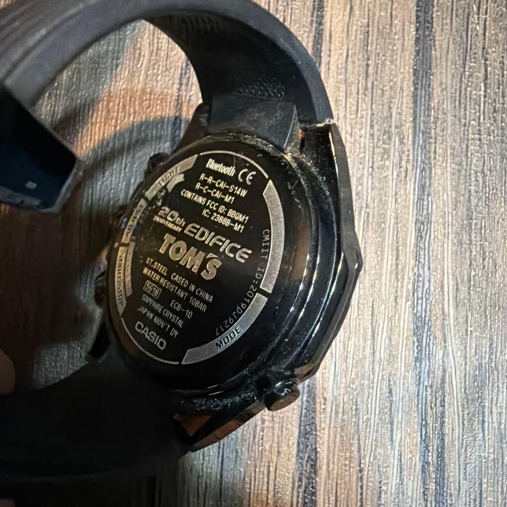 Used CASIO EDIFICE 20th Anniversary TOM'S ECB-10TMS-1AJR