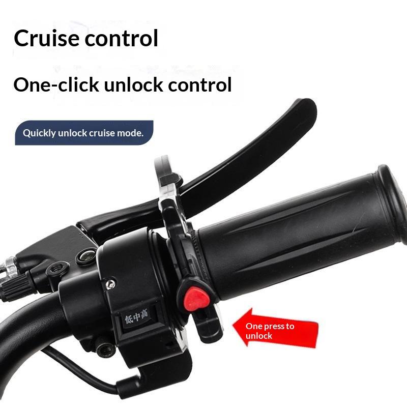Motorcycle Cruise Throttle Assist Lock Universal Fit for Motorbike Ebike Scooter Reduces Fatigue On Long Rides