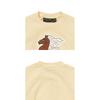 Mini Rodini 2272015523  Horses Sp Sweatshirt  Horse Print Kids Sweatshirt