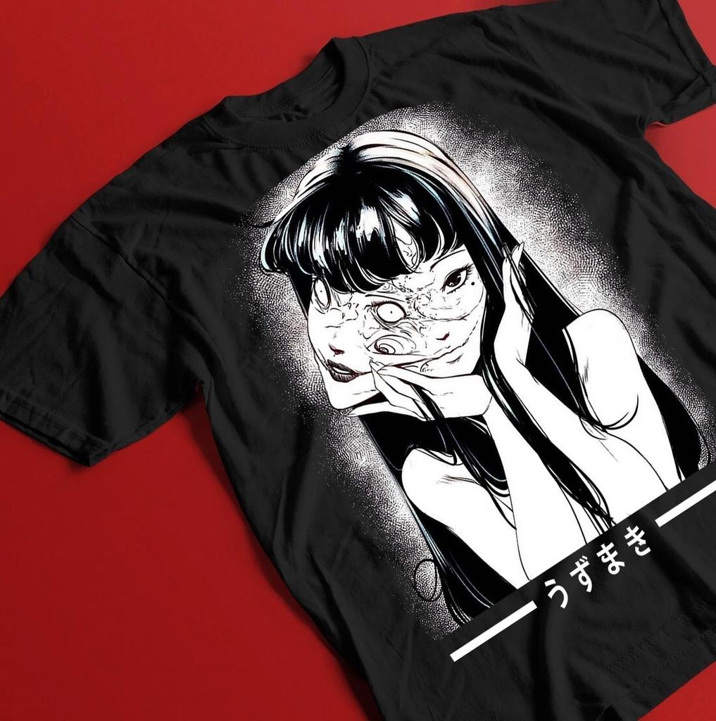 Tomie Junji Ito Anime Unisexga Graphic Tee Horror Unisex Shirt Japanese Graphic
