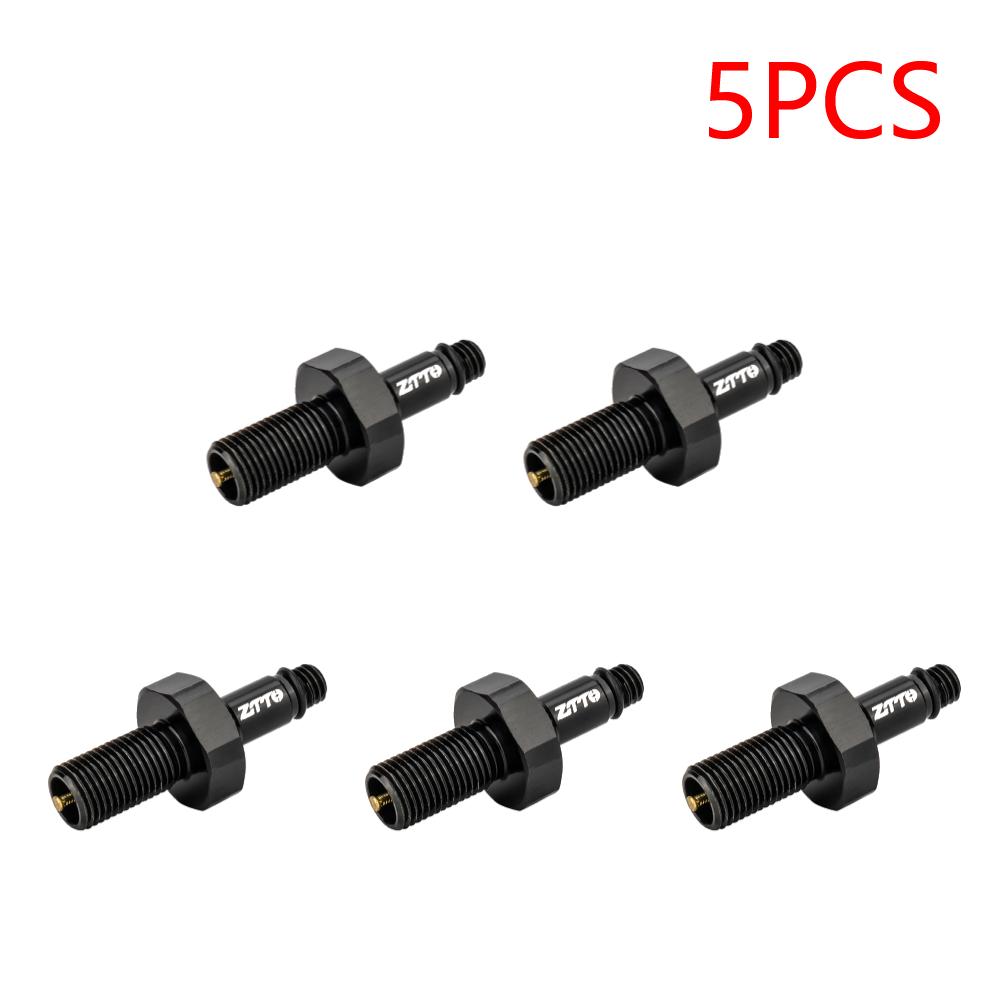 Bicycle Air Rear Shock Absorber Valve Adapter Aluminum Alloy Bike Rear Gallbladder Inflation Nozzle Tool Bicycle Accessories