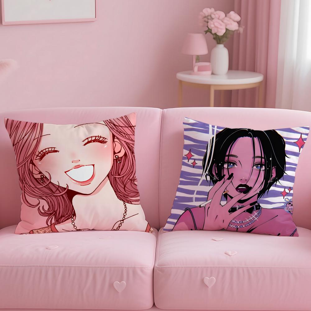 popular brand NANA NANA Cushion Cover Soft EasyWash Pillow Case Versatile for Couch Bed Travel and Office