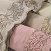 Flower Embroidery Chiffon Hijab Scarf For Woman Muslim Hijabs Fashion Long Shawl Lace Edge Long Scarf Islam Turban Headscarf