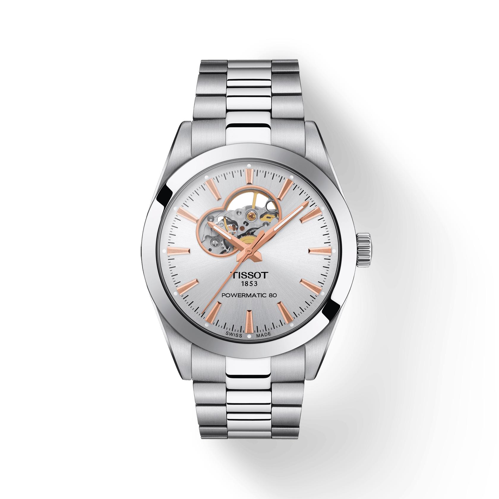 Tissot Stainless Steel silver Dial Men s Fashion Watch T127.407.11.031.01 серебряный