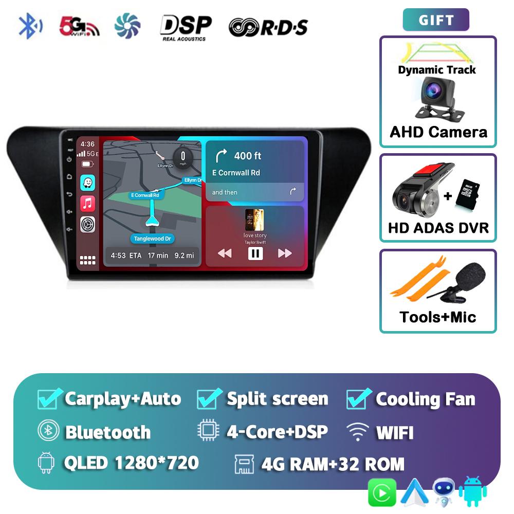 Android 14 Carplay Auto Car Radio For Lifan X50 2015 2016 2017 2018 2019 Multimedia Player 2 Din Autoradio Stereo 2 DIN DVD Dsp