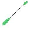 Kayak Paddle 4 Sections Snap In Design Double Sided Arc Shaped Adjustable Floating Kayaking Oar for Fishing Drifting Surfing
